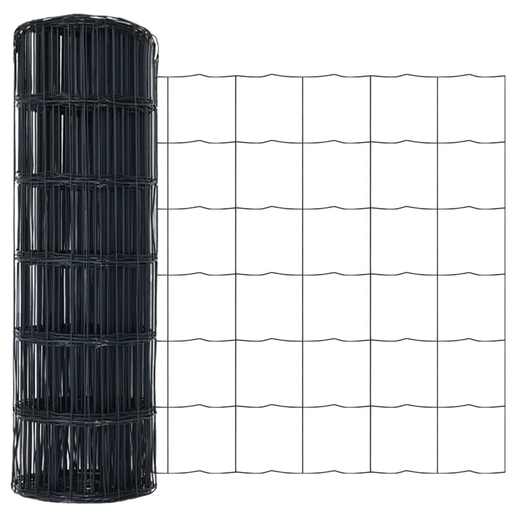 Recinzione Euro con 7 Post flangiati 0.4x10 m Acciaio Zincato. - Image 6