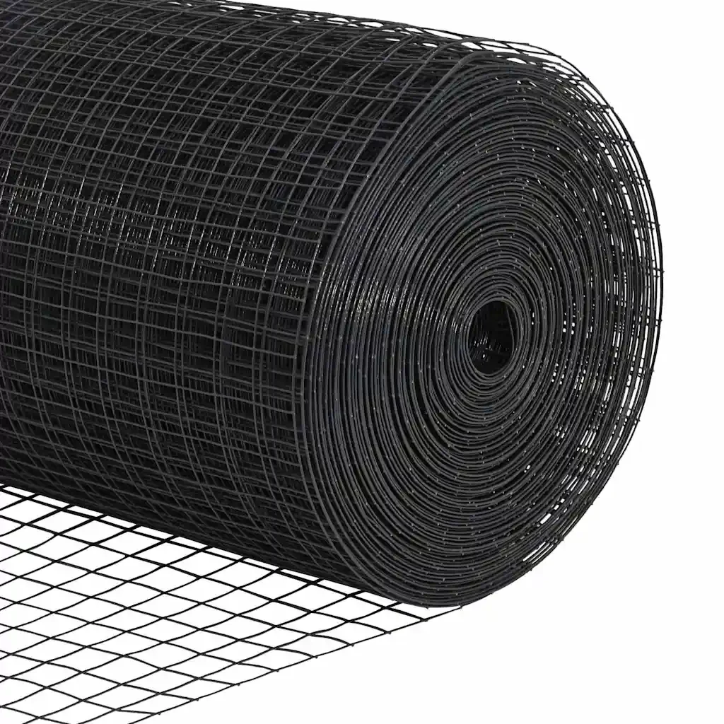 Recinzione a rete saldata da fissare a terra 10 x 1,2 m Grigio 3351815 - Image 10