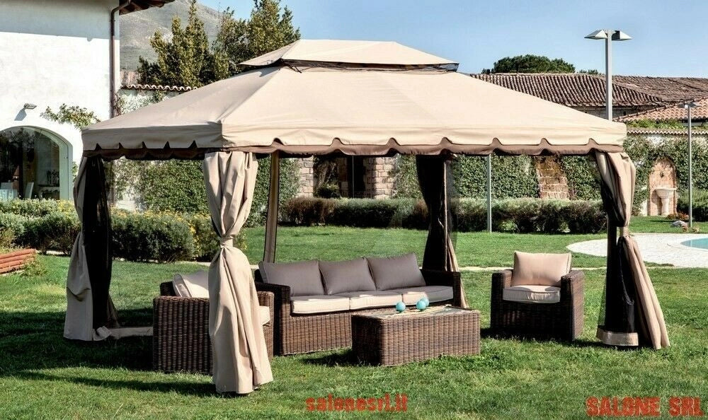 RICAMBIO SET 4 TELI MOSCHIERA PER GAZEBO ADVENTURE/RIYAD MT.3X4 Zanzariere - Image 3
