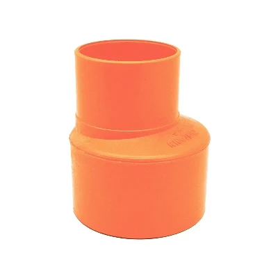 RIDUZIONE IN PVC ARANCIO- Diam. 200F x 140M- ESCLU- pezzi 1