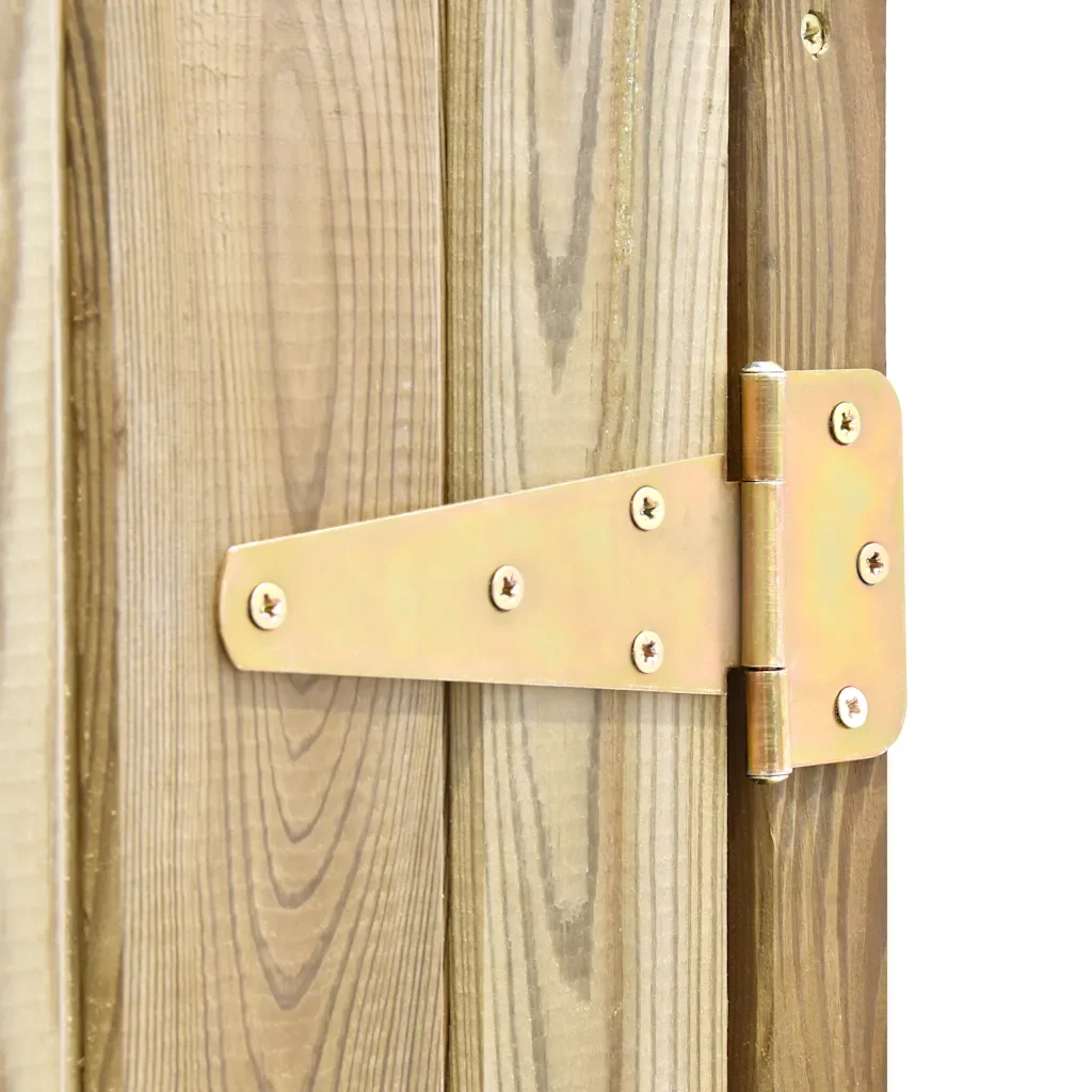 Rimessa Attrezzi da Giardino 163x50x171 cm in Pino Impregnato 46362 - Image 9