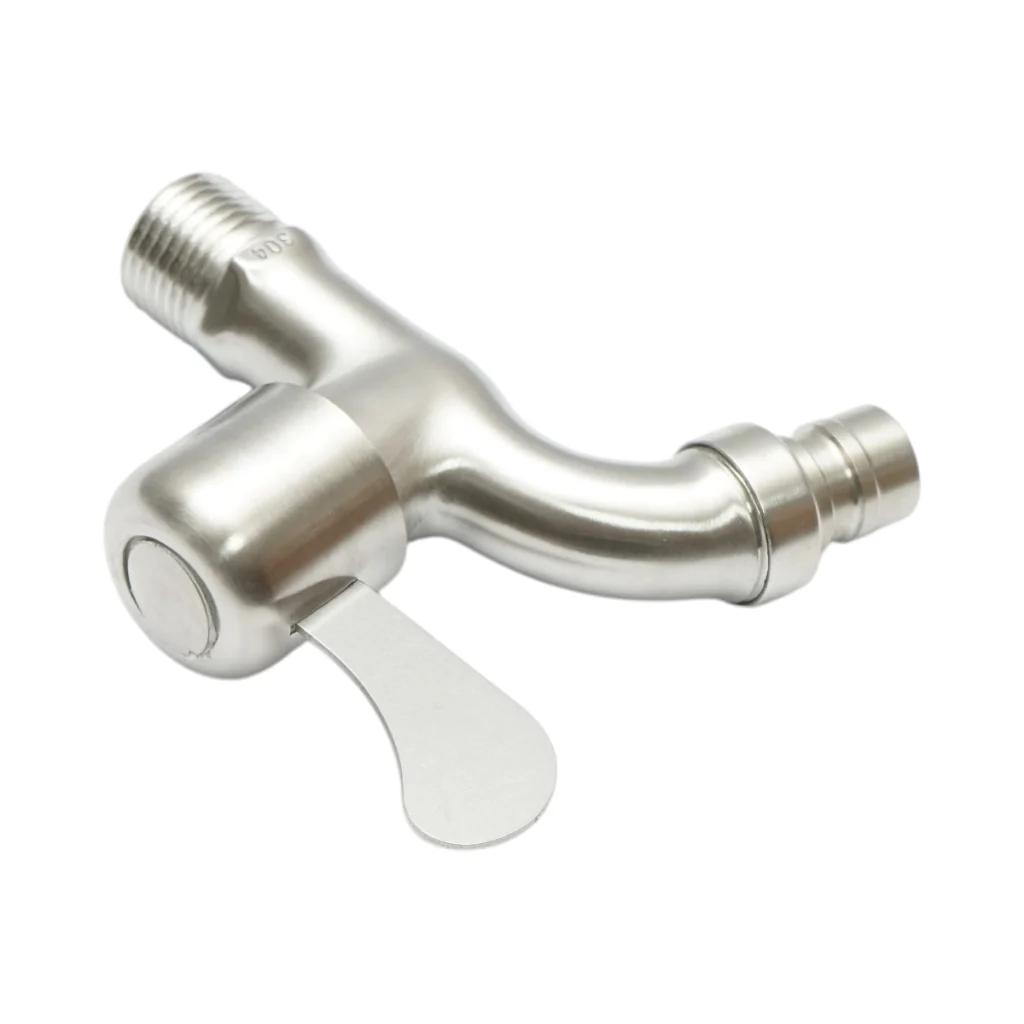 Rubinetto per acqua di servizio, a parete, in acciaio inox - Image 3