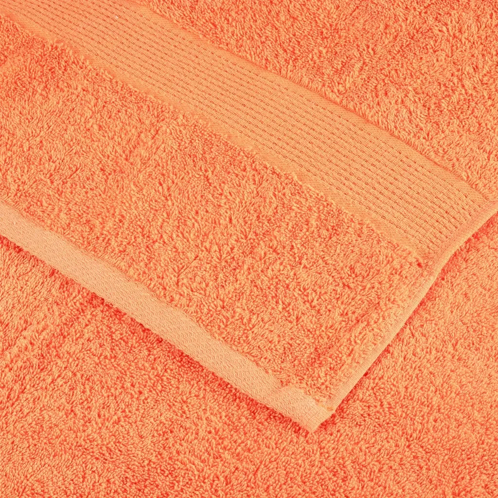 Salviette Premium SOLUND 10 pz Arancioni 30x30 cm 600 g/mÂ² - Image 6