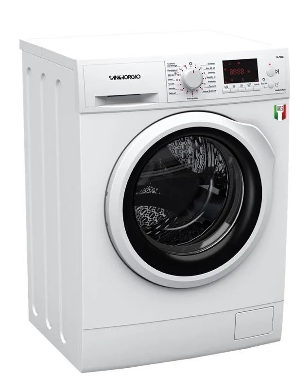 SanGiorgio F1012D9 Lavatrice Carica Frontale 10 Kg 1200 rpm Classe D 15 Programmi 75 dB (84x60x61 cm) colore Bianco - Image 6