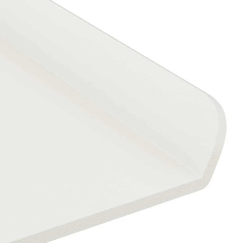 Mensola sospesa 4 pcs Bianco 80 x 9 x 2,5 cm Acciaio 8003983 - Image 9