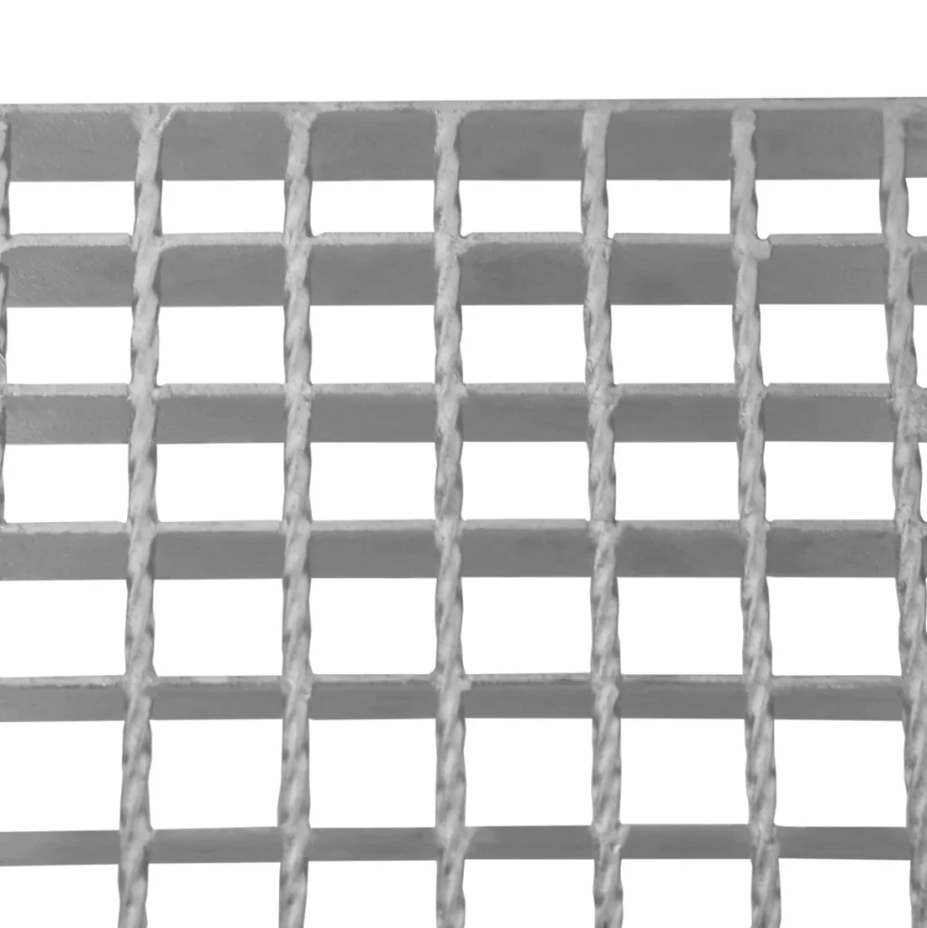 Scala metallica a 4 elementi ad altezza regolabile in acciaio zincato 60 cm / 600 mm - Image 3
