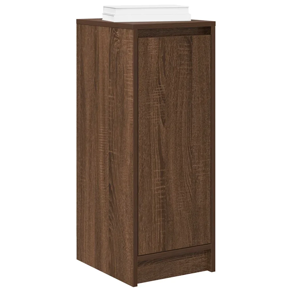 Scarpiera Rovere Marrone 29,5x34x76 cm in Legno Multistrato 861865 - Image 4