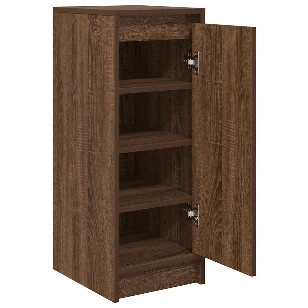 Scarpiera Rovere Marrone 29,5x34x76 cm in Legno Multistrato 861865 - Image 5
