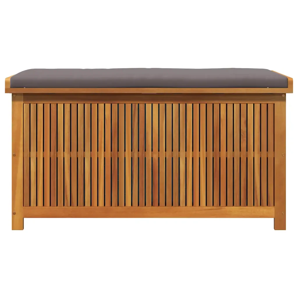 Scatola Cuscini da Esterno 113x50x60,5 cm Legno Massello Acacia 4106479 - Image 5