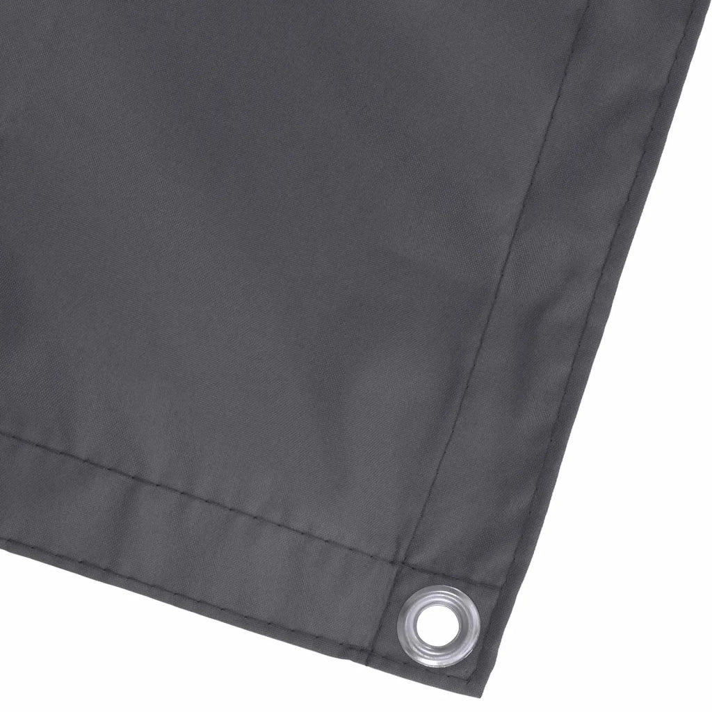 Schermo da balcone Antracite 100 x 500 cm Tessuto Oxford - Image 3