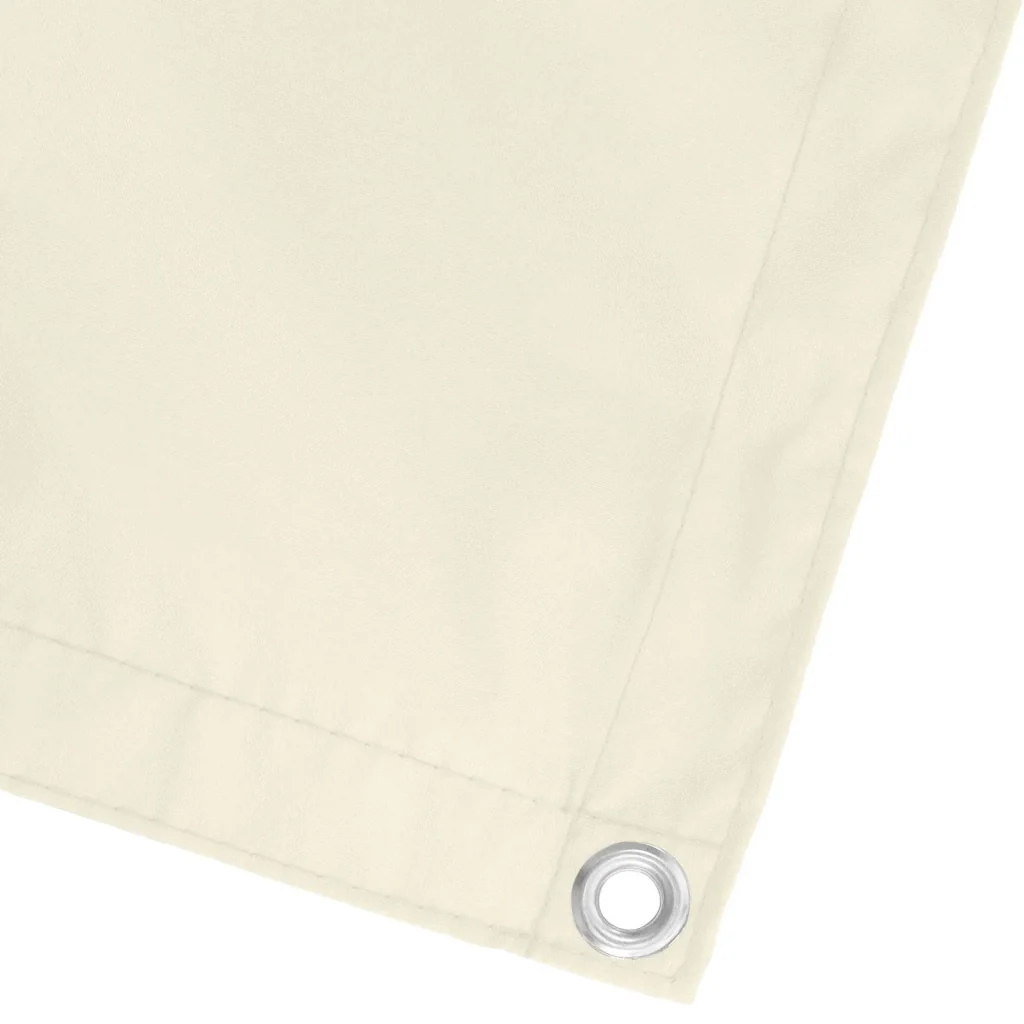 Schermo da balcone Crema 100 x 600 cm Tessuto Oxford 42030700 - Image 3