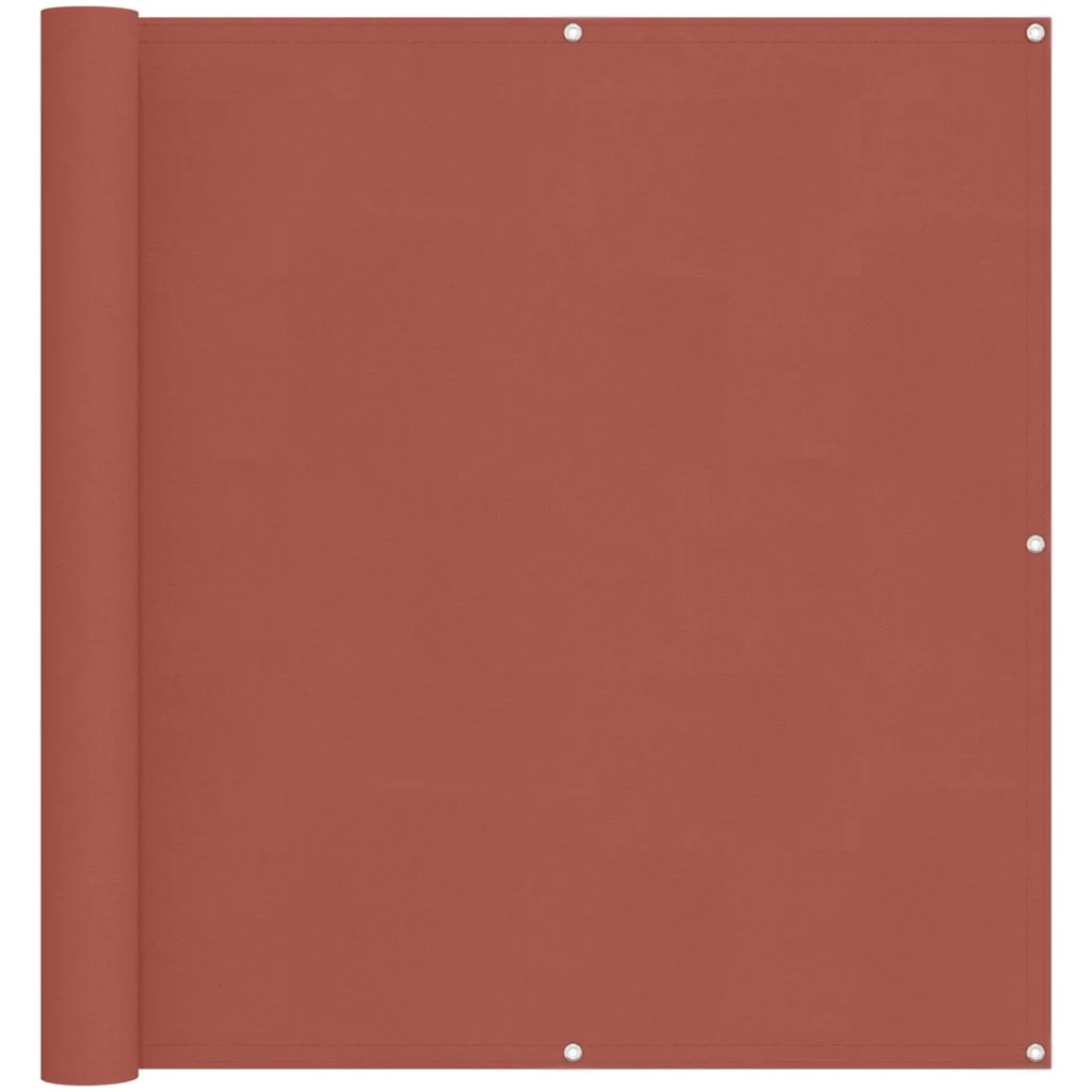 Schermo da balcone Terracotta 110 x 200 cm Tessuto Oxford 42030723 - Image 2