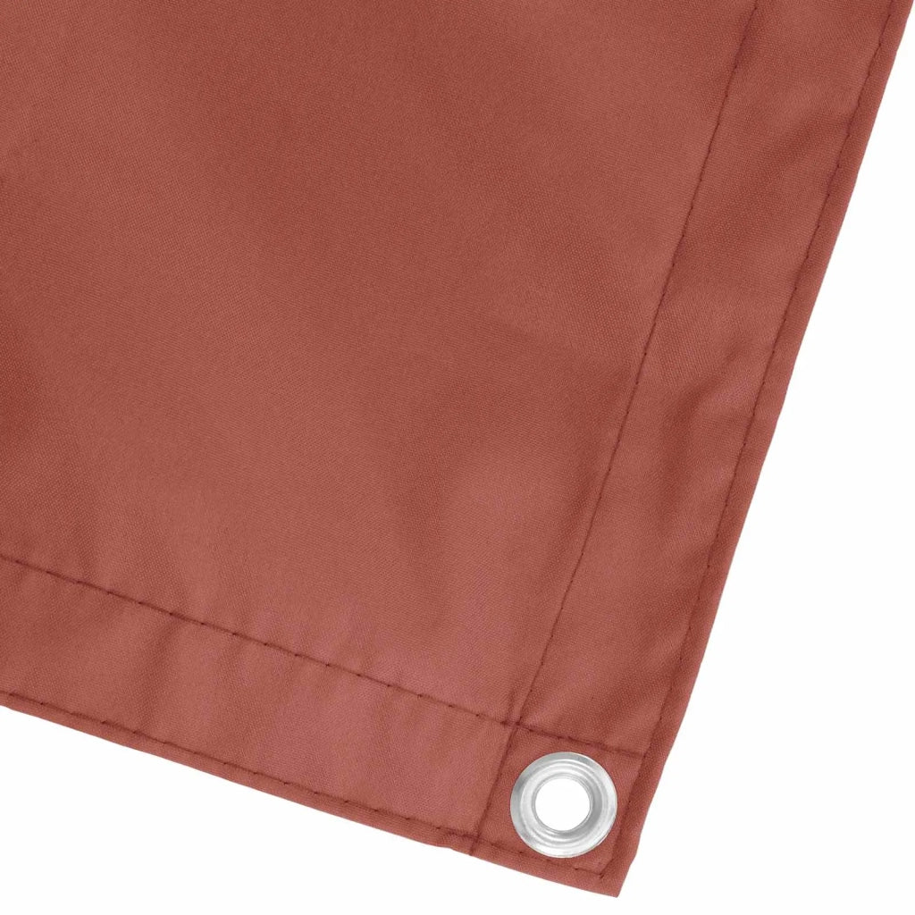 Schermo da balcone Terracotta 110 x 200 cm Tessuto Oxford 42030723 - Image 3