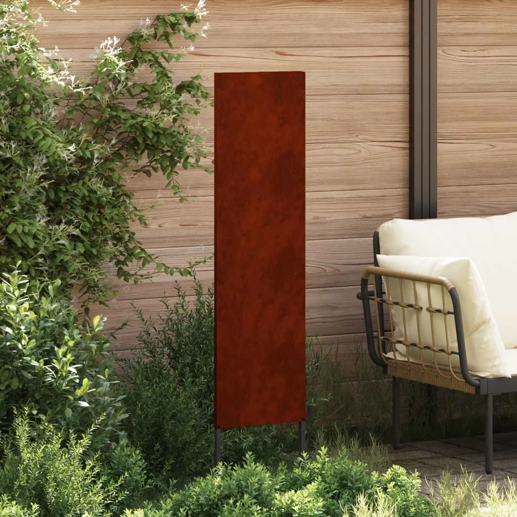 Schermo per privacy in giardino Traforo Ruggine 32 x 140 cm 876223 - Image 3