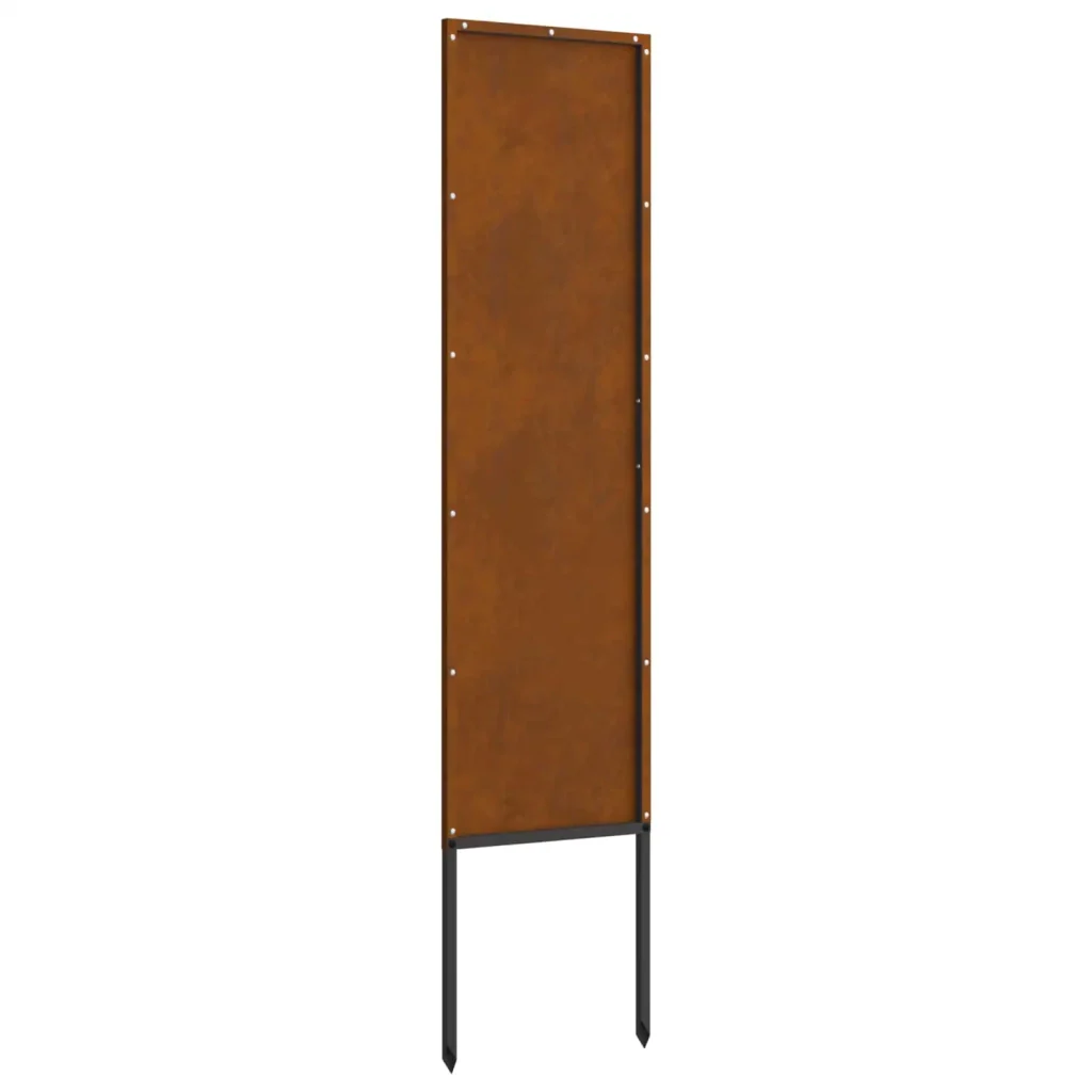Schermo per privacy in giardino Traforo Ruggine 32 x 140 cm 876223 - Image 7