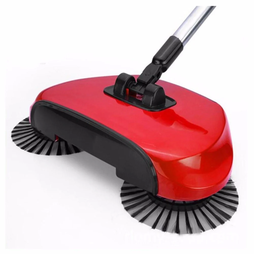 Trade Shop - Scopa Rotante 360° Con Setole Rotanti Microfibra Aspirapolvere Sweep Drag Spazza - - Image 6