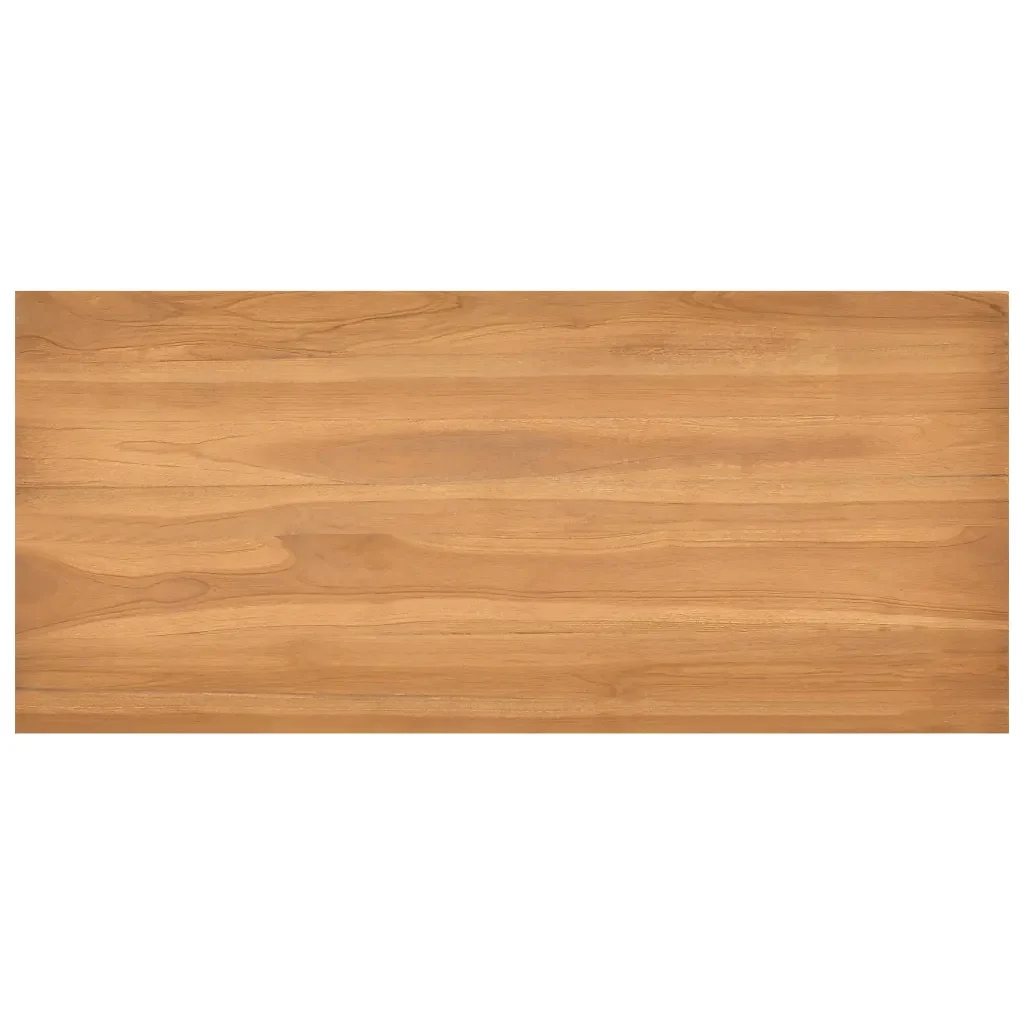 Scrivania 100x45x75 cm in Legno Massello di Teak 325281 - Image 4