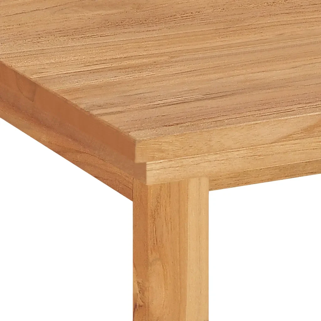 Scrivania 100x45x75 cm in Legno Massello di Teak 325281 - Image 5