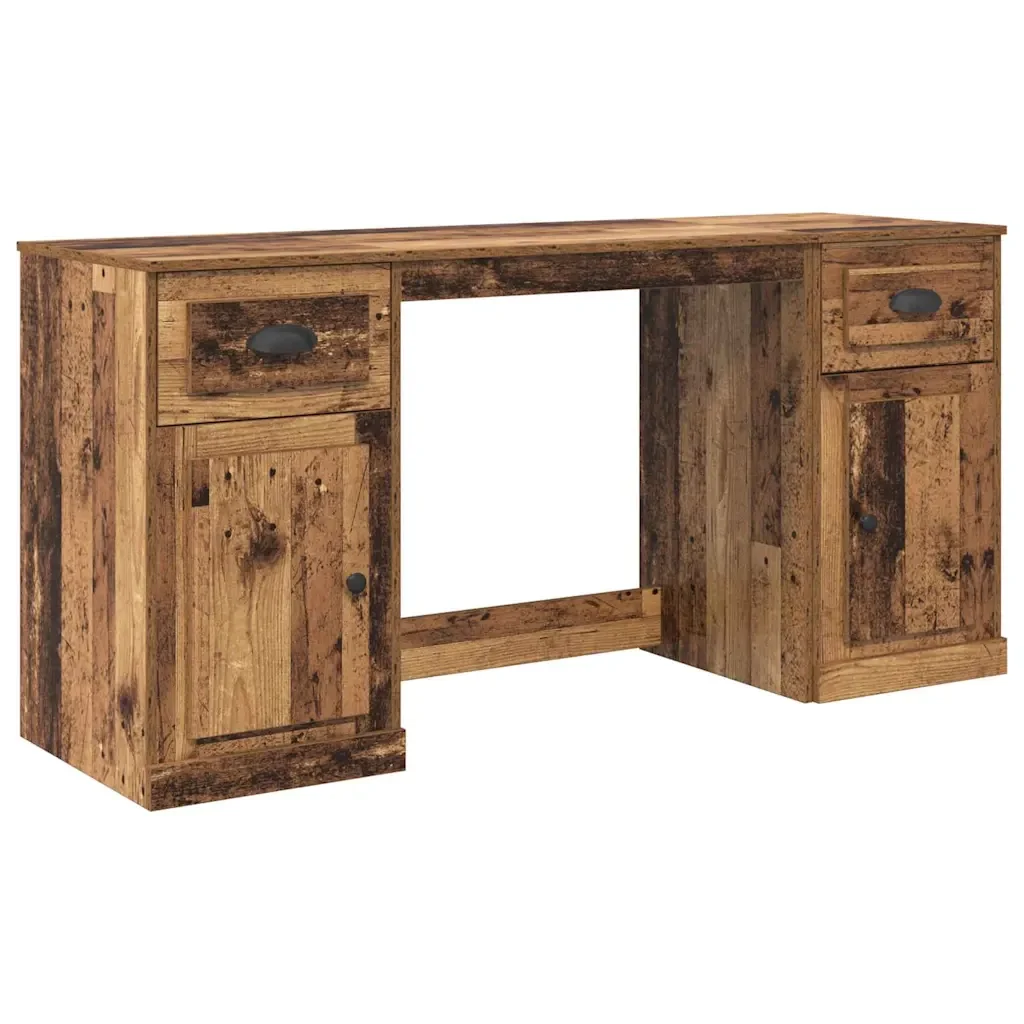 Scrivania con armadietto Legno vecchio 154,5 x 50 x 75 cm 3402677 - Image 2