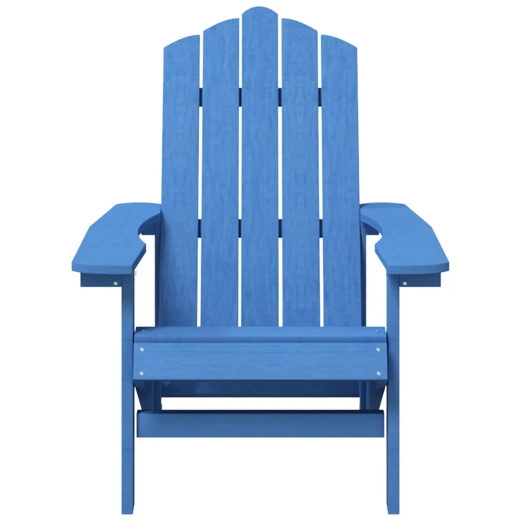 Sedia da Giardino Adirondack Blu Acqua in HDPE 318640 - Image 3