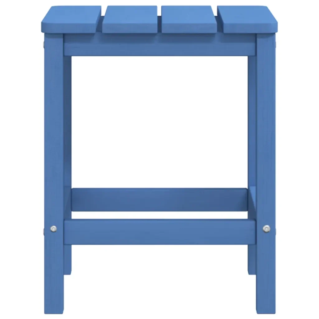 Sedia da Giardino con Tavolo Adirondack in HDPE Blu 3095703 - Image 6