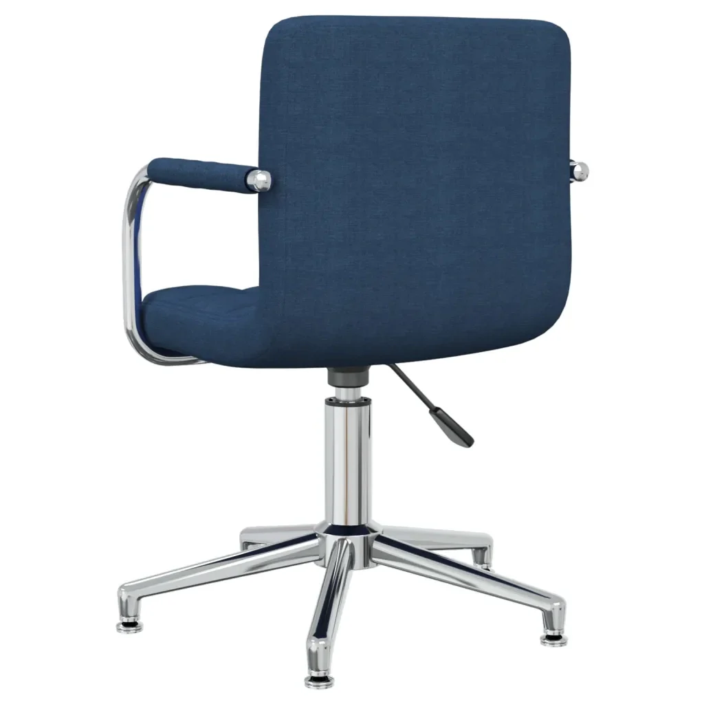 Sedia da Ufficio Girevole Blu in Tessuto 3088066 - Image 3