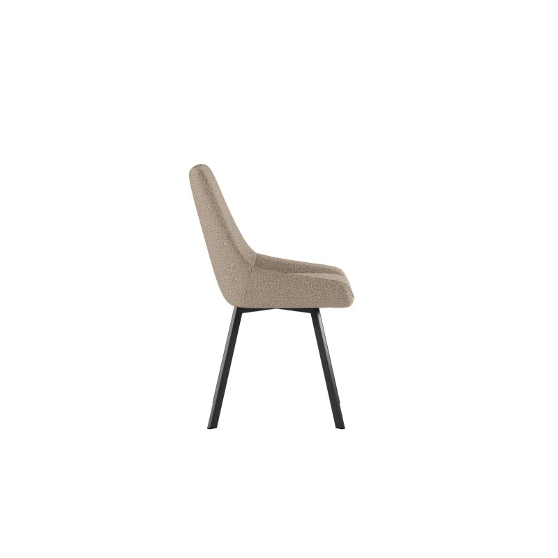 Set di 4 Sedie in Microfibra Fox 48cm X 60cm H 87cm Stones - Image 3