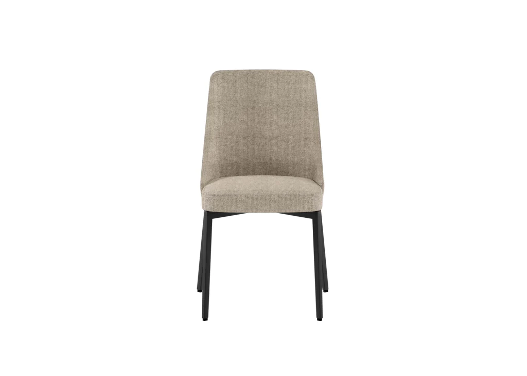 Sedia modello Ambra in tessuto con struttura in metallo resistente per arredo interno - Stones - Image 2