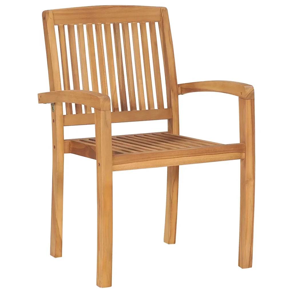 Sedie da Giardino 2 pz con Cuscini Blu Reale in Massello Teak cod mxl 20631 - Image 5
