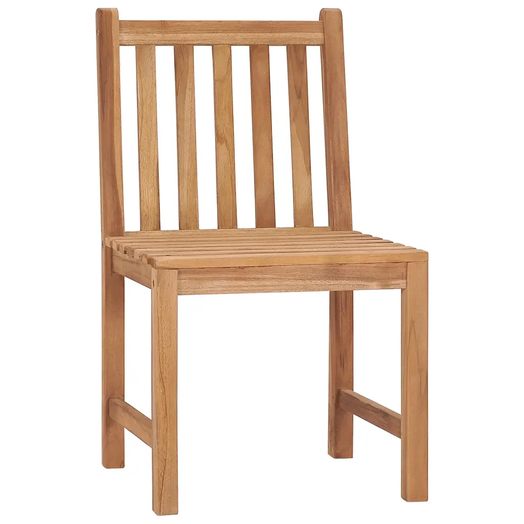 Sedie da Giardino 2 pz con Cuscini in Legno Massello di Teak cod mxl 8081 - Image 4