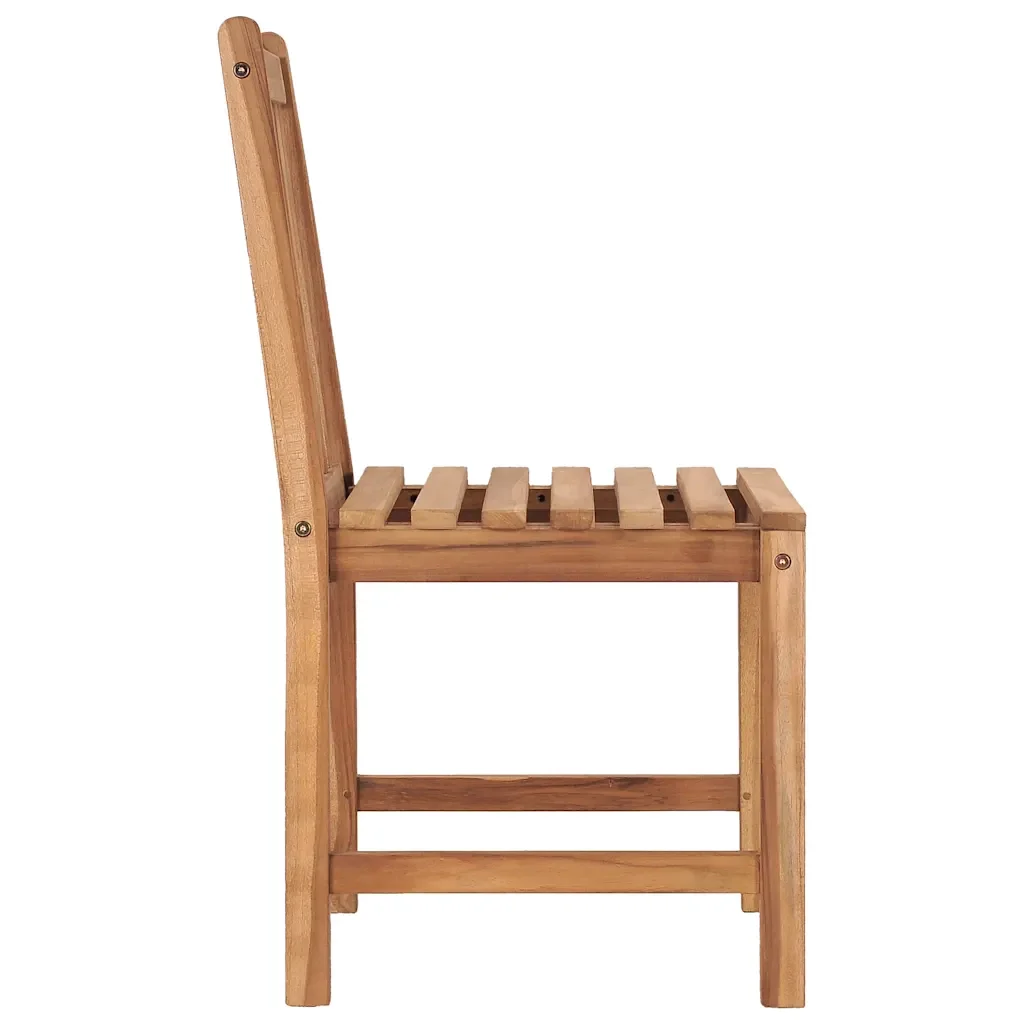 Sedie da Giardino 2 pz con Cuscini in Legno Massello di Teak cod mxl 8081 - Image 5