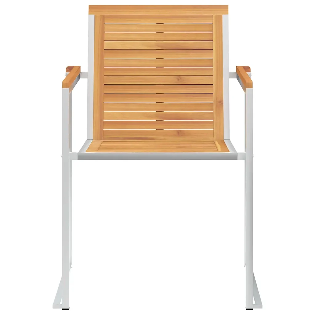 Sedie da Giardino con Cuscini 6 pz in Legno Massello di Teak 3078584 - Image 4