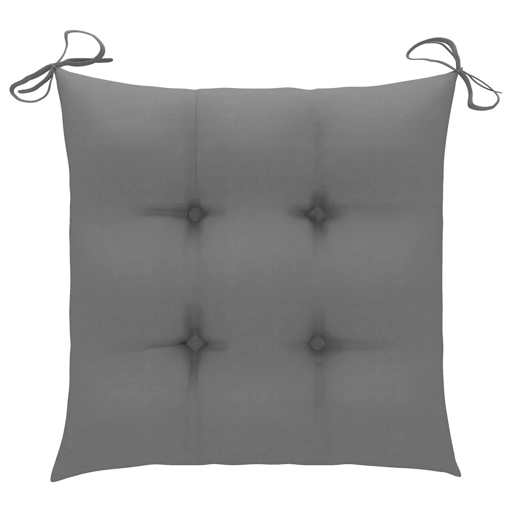 Sedie da Giardino con Cuscini 6 pz in Legno Massello di Teak 3078597 - Image 9
