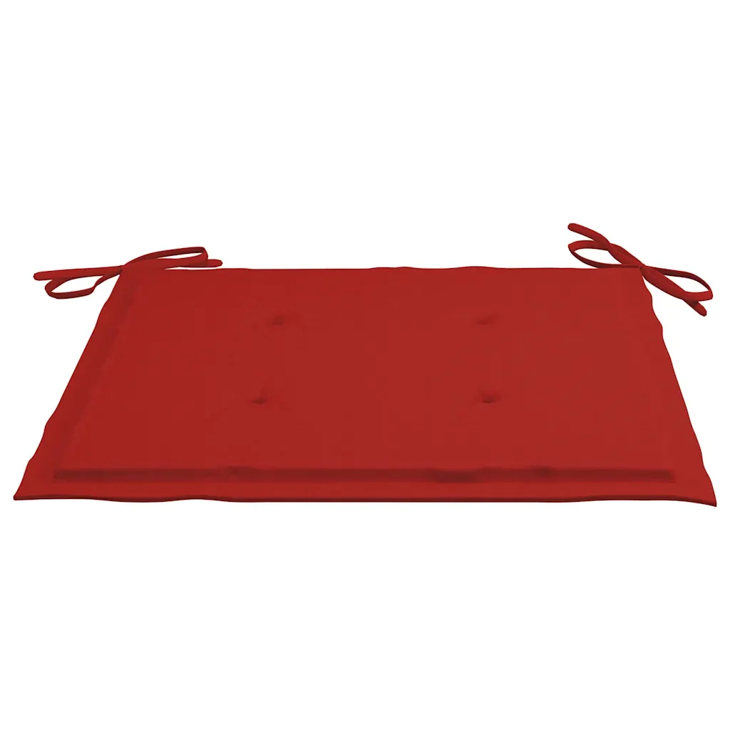 Sedie da Giardino Pieghevoli 2pz con Cuscini in Massello Acacia 3064488 - Image 6