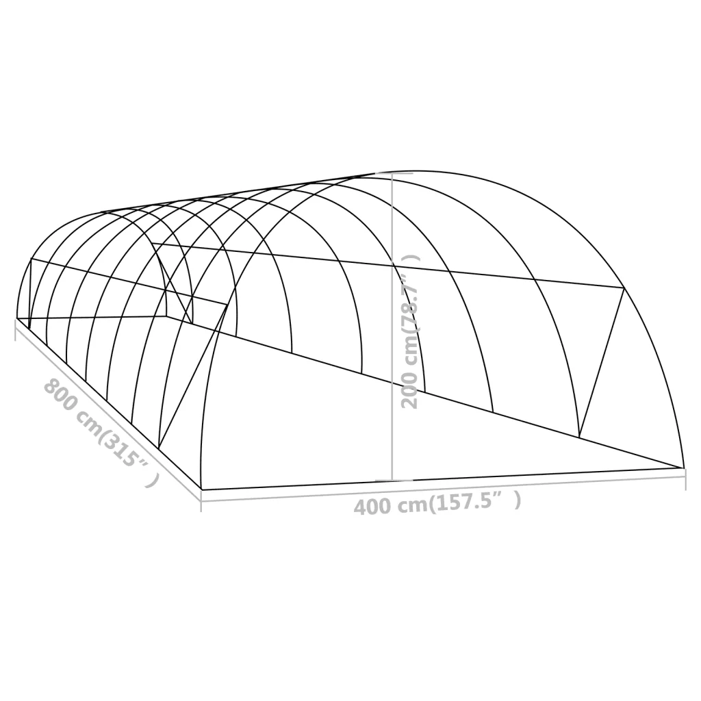 Serra 32 m² 8x4x2 m 48162 - Image 9