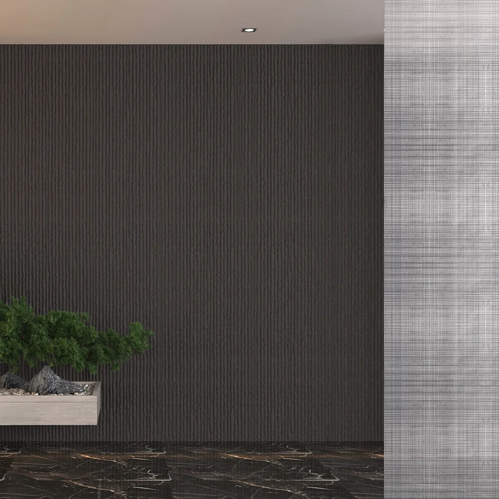 Set 12 Pannelli Decorativi Area 8,6 mq 120x60x2,5 cm Rivestimento Murale Effetto Pietra Graffiata 3D in PU Ossidana - Image 2