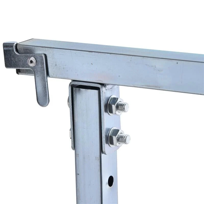 SET 2 CAVALLETTI DA LAVORO PIEGHEVOLI TELESCOPICI IN TUBI D’ACCIAIO 68 X 58 X 80 - Image 3