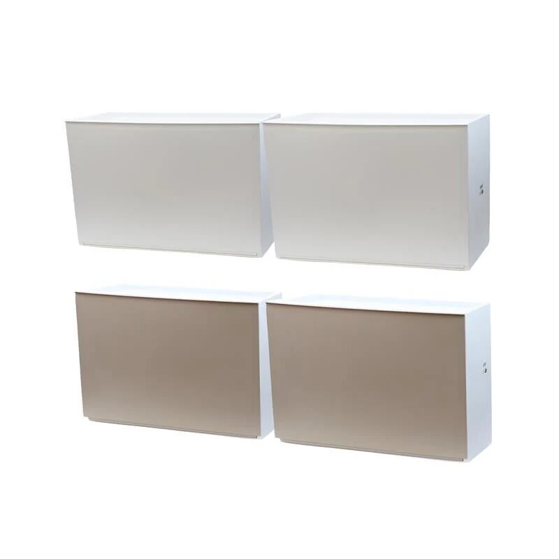 SET 2 SCARPIERE BIANCHE + 2 SCARPIERE TORTORA 51 X 17 X H39 CM - Image 2