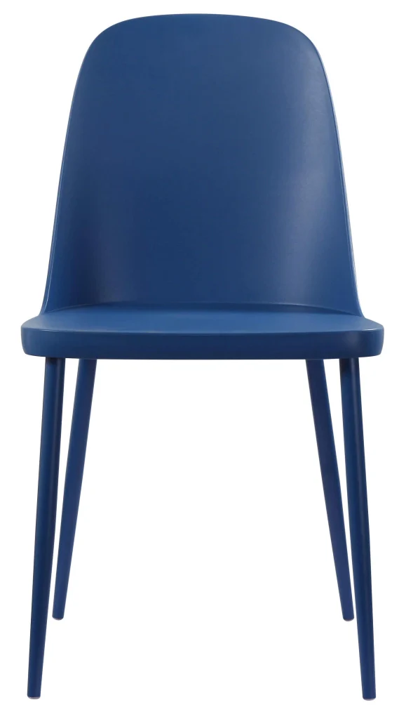 Set 4 Sedie 55x46x80 cm in Polipropilene Blu - Image 2