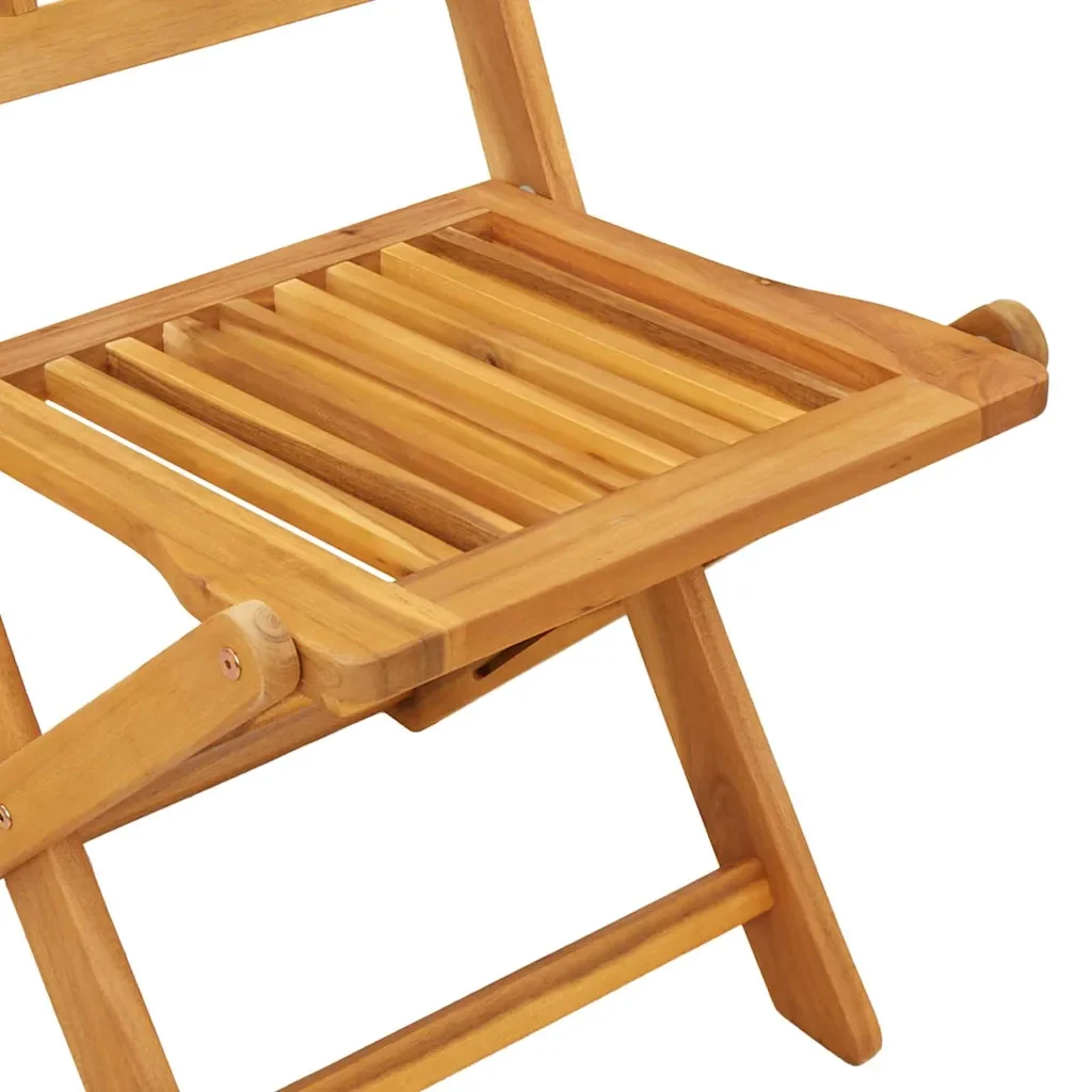 Set Bistro da Giardino 3 pcs Marrone Legno di Acacia Massello 42000950 - Image 10