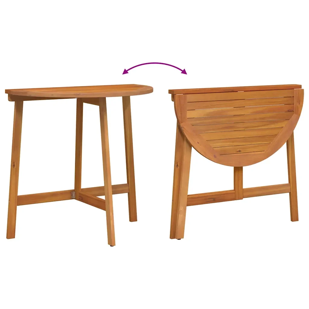 Set bistrot 3 pcs Olio Naturale Legno di Acacia Massello 4105506 - Image 10