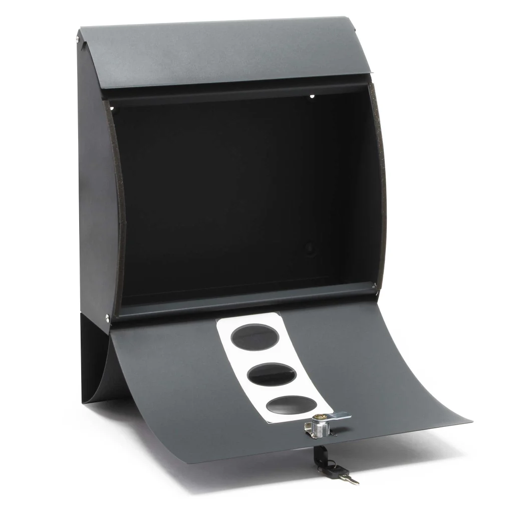 Set Cassetta postale doppia autoportante V18 antracite con telaio di supporto - Image 6