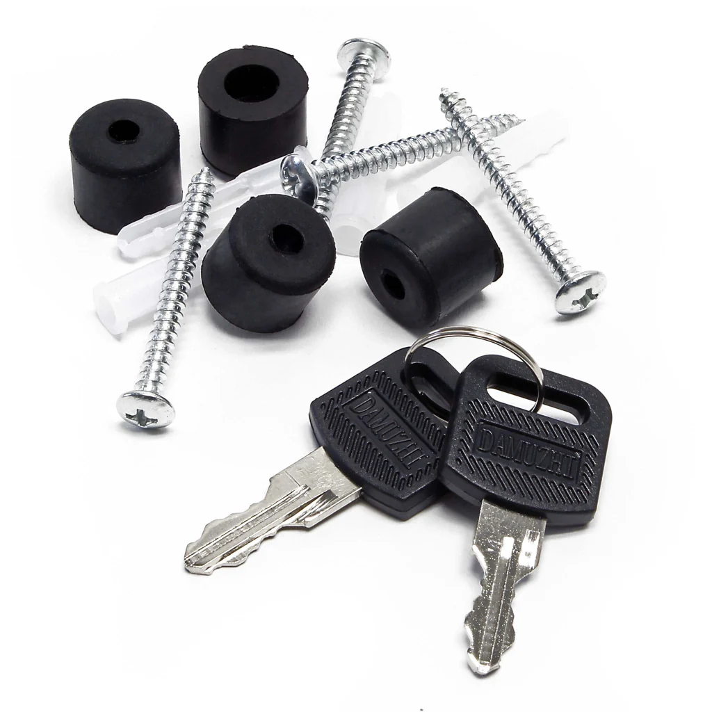 Set Cassetta postale doppia autoportante V18 antracite con telaio di supporto - Image 7