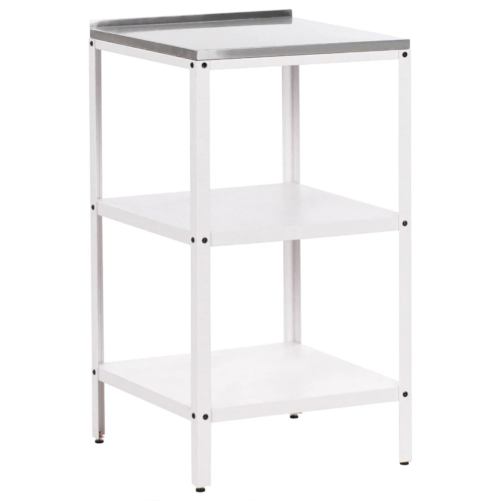 Set cucina da esterno 3 elementi in acciaio inox bianco 3 con cucina lavello a leva cucina da esterno - Image 9
