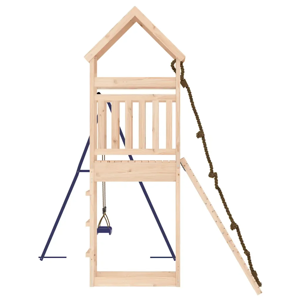 Set da Gioco da Esterno in Legno Massello di Pino 3156901 - Image 7