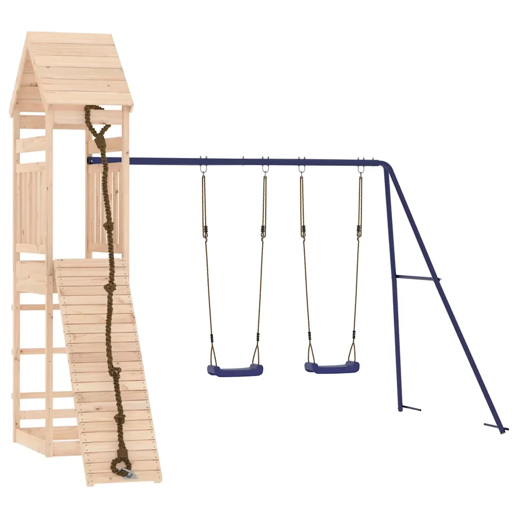 Set da Gioco da Esterno in Legno Massello di Pino 3156904 - Image 3