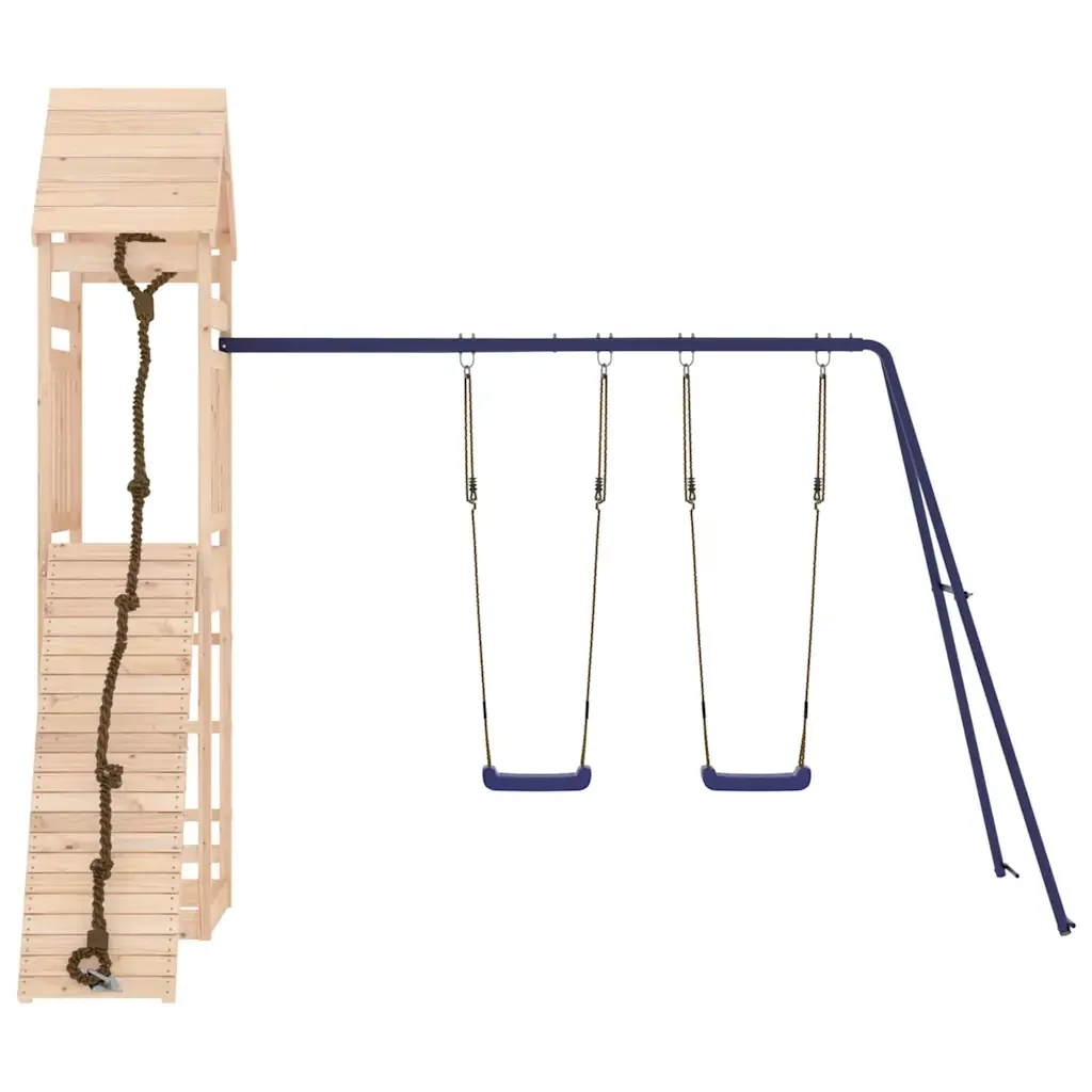 Set da Gioco da Esterno in Legno Massello di Pino 3156904 - Image 5