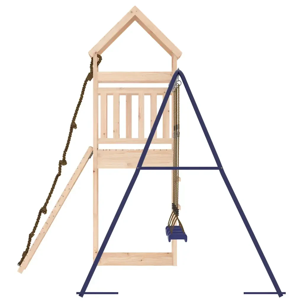 Set da Gioco da Esterno in Legno Massello di Pino 3156904 - Image 6