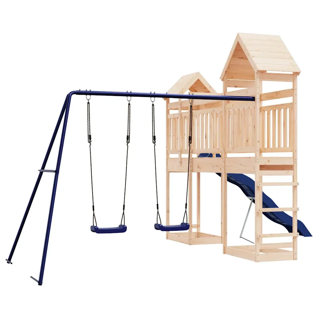Set da Gioco da Esterno in Legno Massello di Pino 3156967 - Image 4