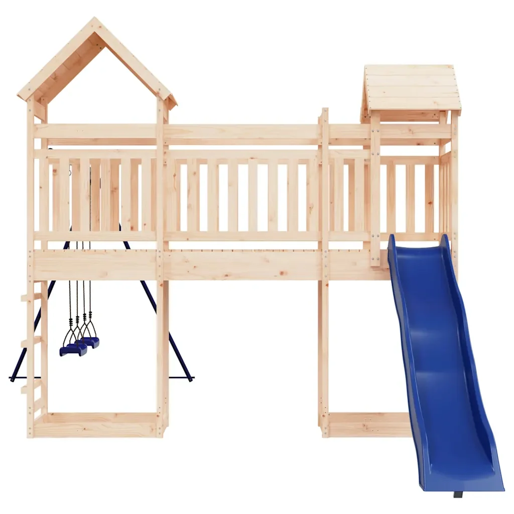 Set da Gioco da Esterno in Legno Massello di Pino 3156967 - Image 6
